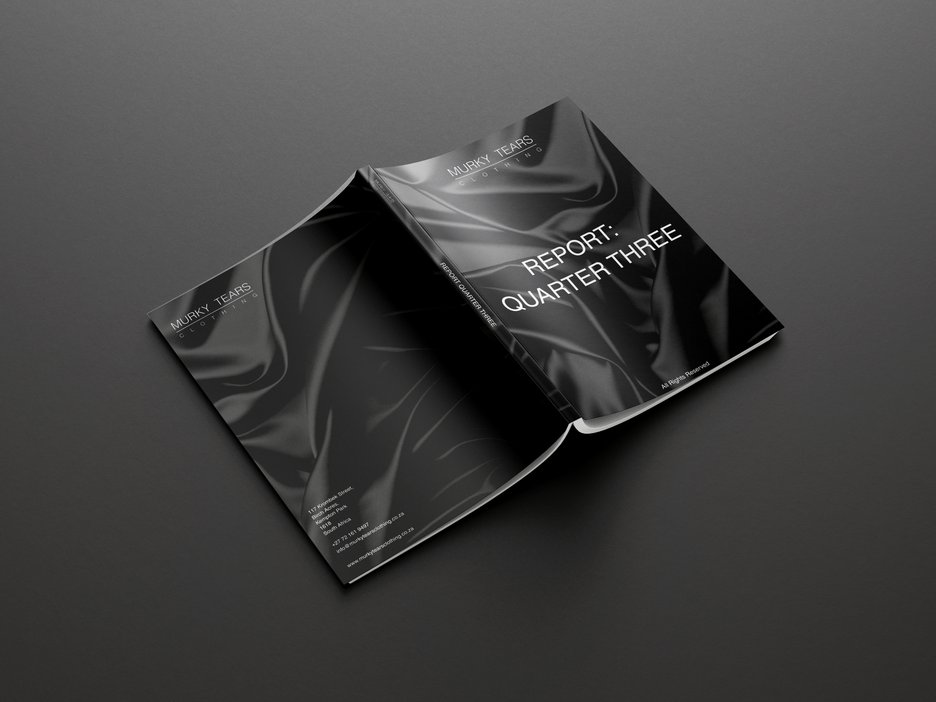 Murky tears report covers mock up 3